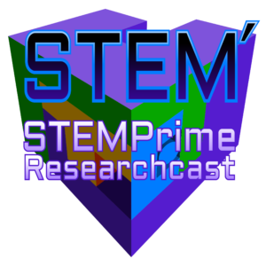 STEMPrime Researchcast Logo [Multi-Colored Cube]